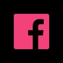 pink facebook logo