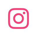 pink instagram logo