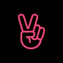 pink vlive logo